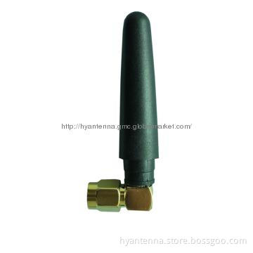 (factory)2dbi GSM Rubber Antenna With SMA Male Connector